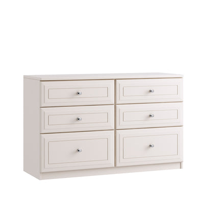 Ravello 6 Drawer Twin Chest (inc. two deep drawers)