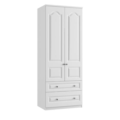 Lazio Double Tall 2 Drawer Gents Robe ( With one deep drawer)