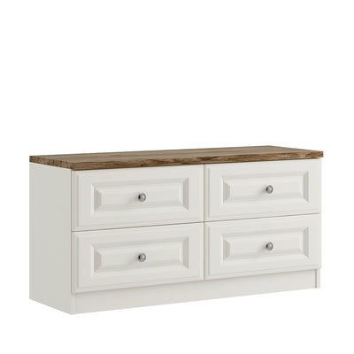 Naples 4 Drawer Twin Chest (inc. two deep drawers)