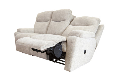 Furnico Townley Manual Recliner 3 Seater Sofa