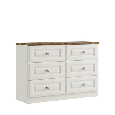 Naples 6 Drawer Twin Chest (inc. two deep drawers)