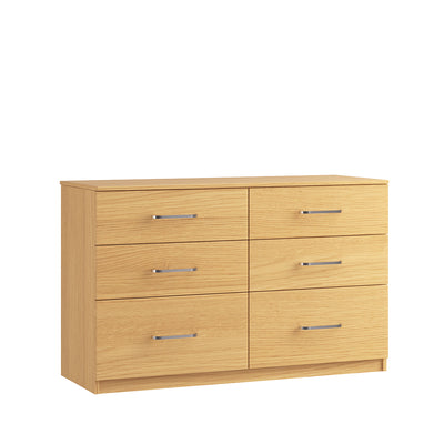 Ravenna 6 Drawer Twin Chest (inc. two deep drawers)