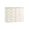 Vittoria 8 Drawer Twin Chest (inc. two deep drawers)