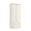 Vittoria Double Tall 2 Drawer Gents Robe ( With one deep drawer)