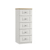 Portofino 5 Drawer Narrow Chest