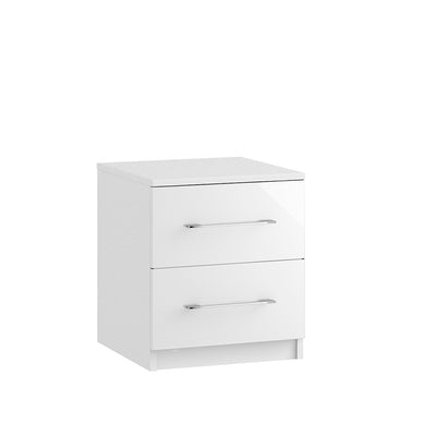 Roma 2 Drawer Bedside Chest