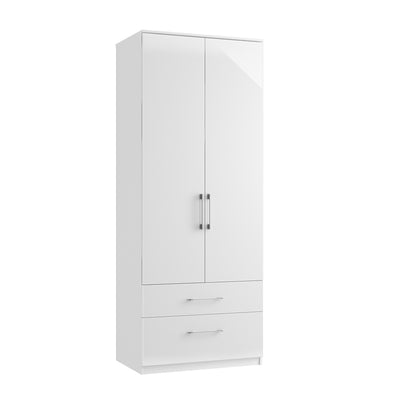 Roma Double Tall 2 Drawer Gents Robe ( With one deep drawer)