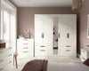 Milan 6 Drawer Twin Chest (inc. two deep drawers)