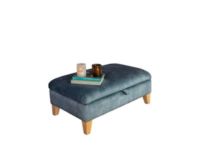 Poppy Legged Ottoman